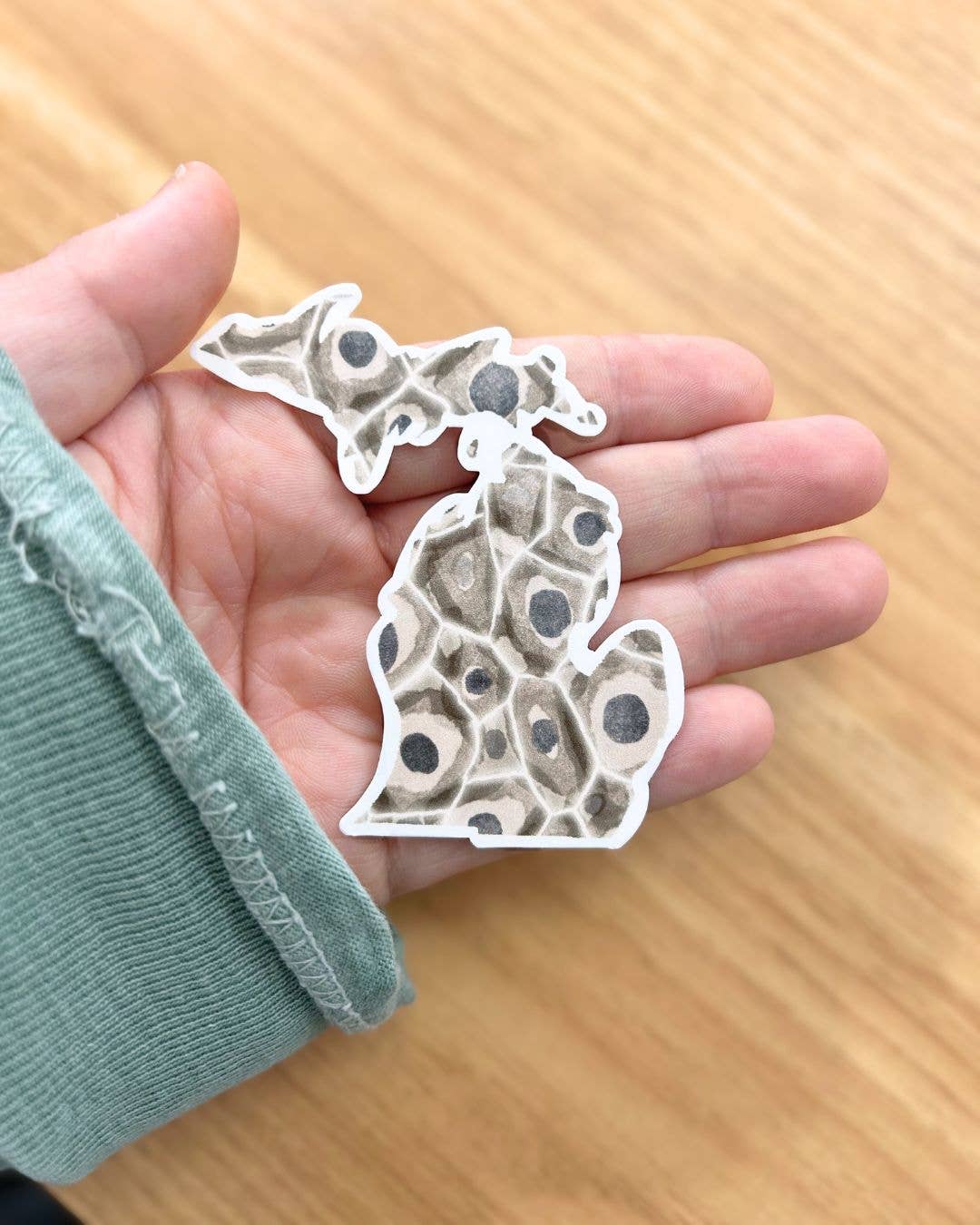 STICKER - PETOSKEY STONE MICHIGAN BY HAPPYISH BRAND