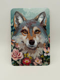 STICKER - FLORAL WOLF BY CHELSEA EBY